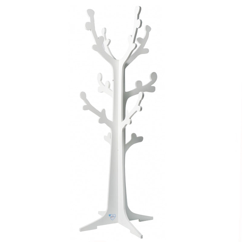 Porte manteau sur pied arbre enfant (Blanc)